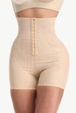 Full Size Hook-and-Eye Shaping Shorts - Trendsi