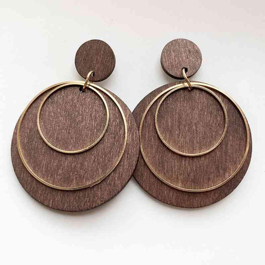 Geometric Drop Earrings - Trendsi
