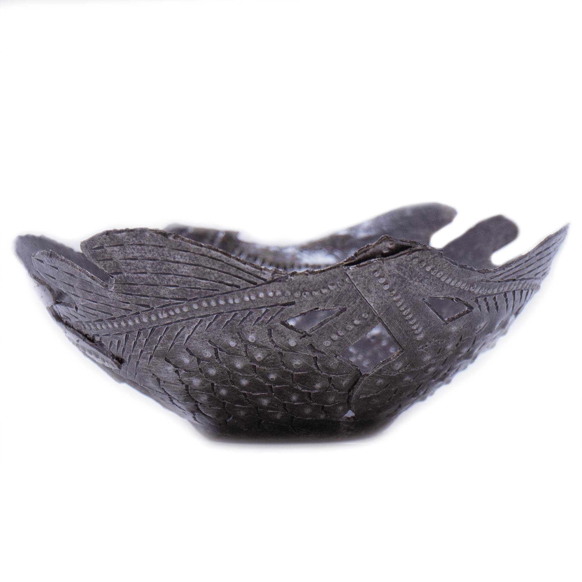 Decorative Drum Art Bowl or Votive, Fruit on Vine - Haitian Artisans