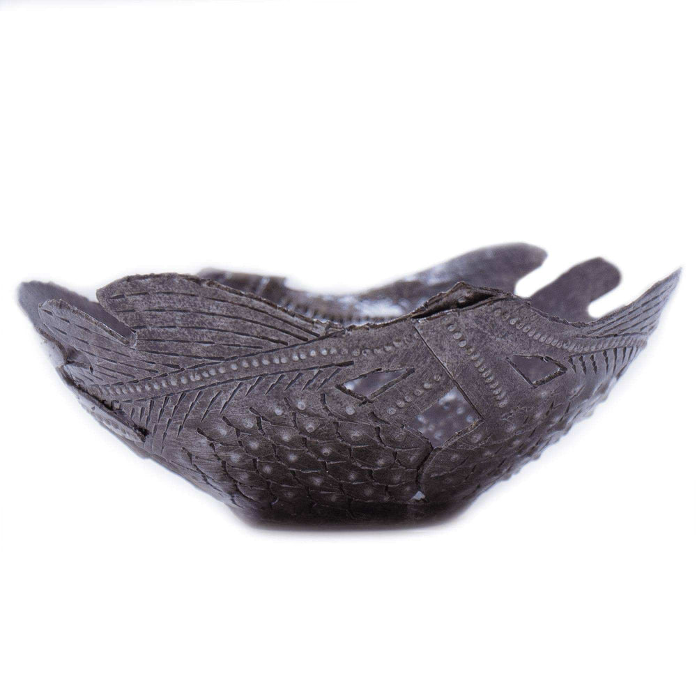 Decorative Drum Art Bowl or Votive, Fruit on Vine - Haitian Artisans - Flyclothing LLC