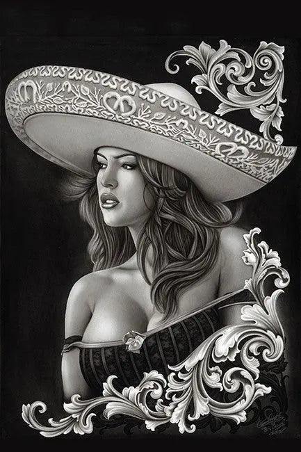 CeezeCharra 12x18 Print - Lowbrow Art Company