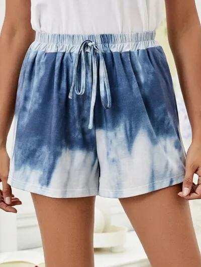 Printed Elastic Waist Shorts - Trendsi - Flyclothing LLC