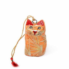 Handpainted Ornament Cat Figurine - Pack of 3 - Asha Handicrafts