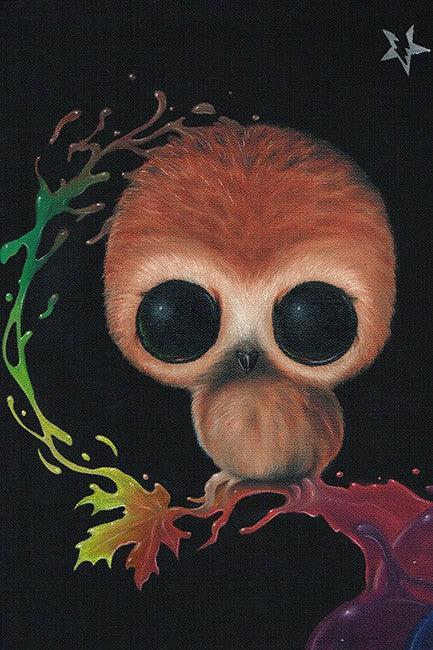 Ieatangerforbreakfast 12x18 Print - Lowbrow Art Company