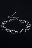Alloy Chain Circle Shape Belt - Trendsi