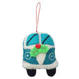 Turquoise Van Felt Ornament - Global Groove (H) - Global Groove (H)