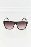 Tortoiseshell Square Full Rim Sunglasses - Trendsi - Flyclothing LLC