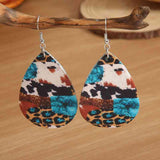 Teardrop Alloy Earrings - Trendsi