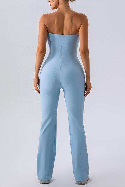 Sleeveless Straight Active Jumpsuit - Trendsi - Flyclothing LLC