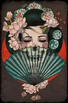 Amy Dowell Death Becomes Her 12x18 Print - Lowbrow Art Company