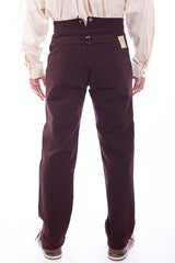 Scully Leather Walnut Canvas Mens Pant - Flyclothing LLC