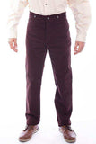 Scully Leather Walnut Canvas Mens Pant - Scully Leather