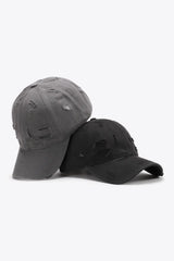 Distressed Adjustable Baseball Cap - Trendsi - Flyclothing LLC