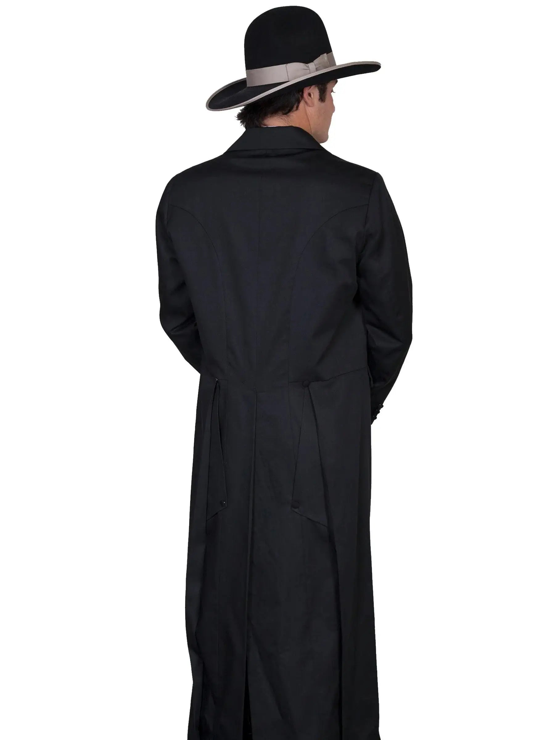 Scully BLACK FULL LENGTH FROCK - Scully Leather - Flyclothing LLC
