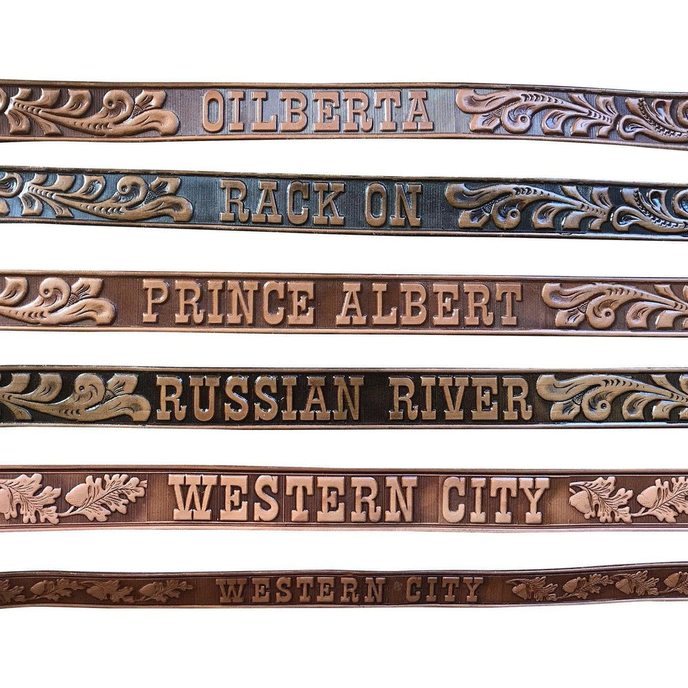Rockmount Vintage Genuine Leather Tooled Western Belts (7 Styles) - Rockmount Clothing