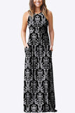 Empire Waist Sleeveless Dress with Pockets - Trendsi - Flyclothing LLC