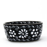 Set of 2 Encantada Handmade Pottery Appetizer & Dip Bowl, Ink - Encantada - Flyclothing LLC
