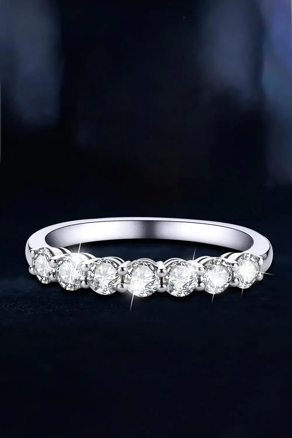 Can't Stop Your Shine Moissanite Platinum-Plated Ring - Trendsi - Flyclothing LLC