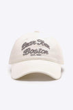 Embroidered Graphic Adjustable Baseball Cap - Trendsi - Flyclothing LLC
