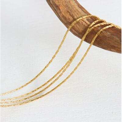 18K Gold-Plated Multi-Layer Clavicle Chain Necklace - Trendsi - Flyclothing LLC