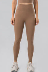 High Waist Active Leggings - Trendsi - Flyclothing LLC