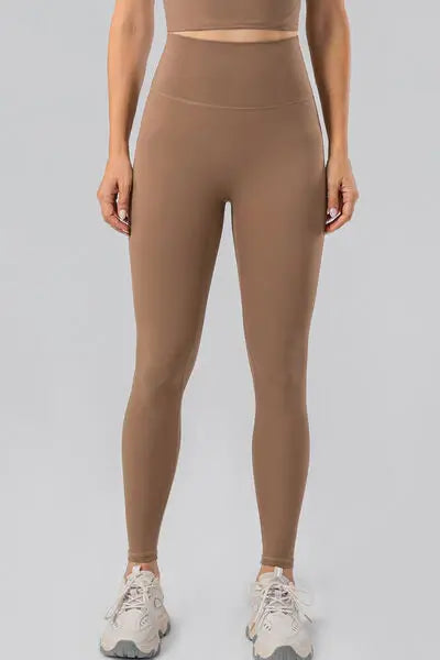 High Waist Active Leggings - Trendsi - Flyclothing LLC