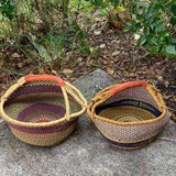 Bolga Market Basket, Large - Mixed Colors - Gitzell - Flyclothing LLC