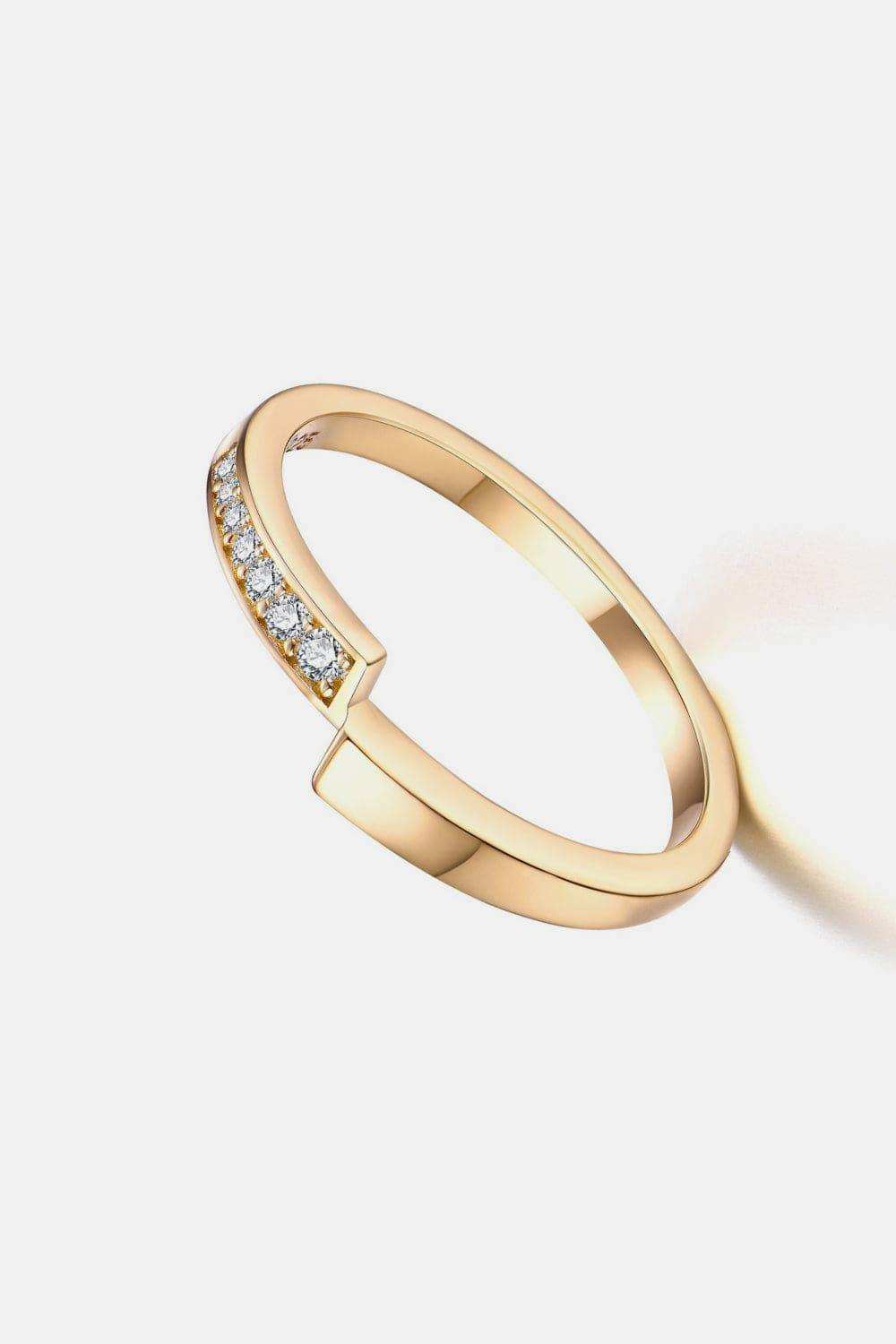 Moissanite 925 Sterling Silver Ring - Trendsi - Flyclothing LLC