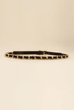 PU Chain Skinny Belt - Trendsi