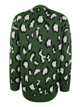 Leopard Open Front Dropped Shoulder Cardigan - Trendsi - Flyclothing LLC