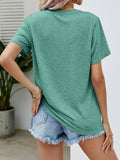 I DO CRAFTS Round Neck T-Shirt - Trendsi