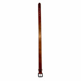 Rockmount Clothing Hand finished Brown Saddle Leather Western Belt with Edge Stitch - Rockmount Clothing - Flyclothing LLC