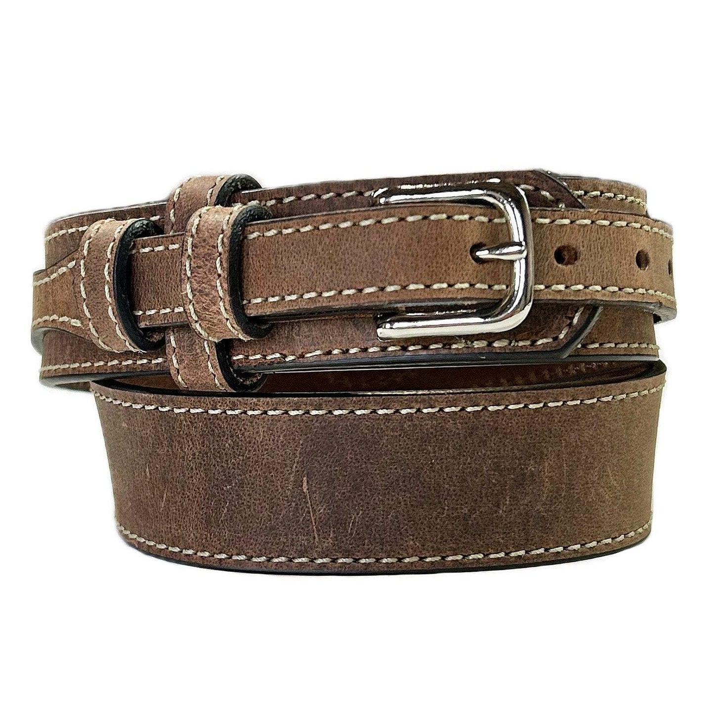 Rockmount Clothing Single Stitch Ranger Tan Genuine Leather Western Belt - Rockmount Clothing - Flyclothing LLC