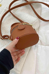 PU Leather Crossbody Bag - Trendsi