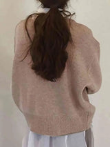 Dropped Shoulder Buttoned Cardigan - Trendsi - Flyclothing LLC