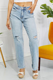 Vervet by Flying Monkey Full Size Allie 90's Dad Jean - Trendsi