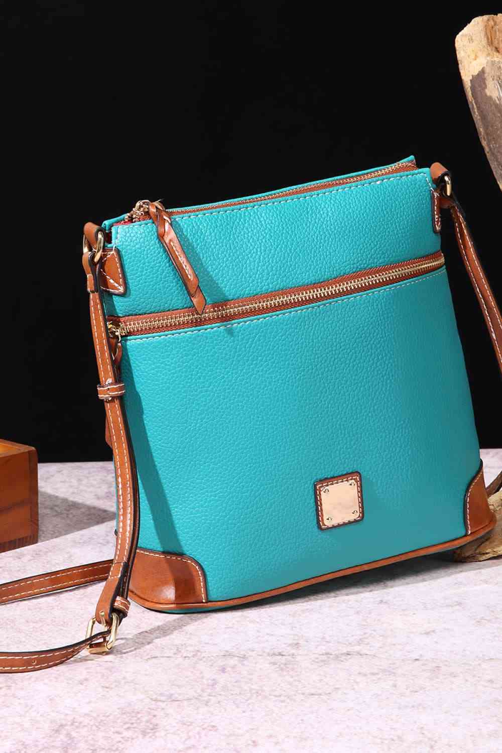 PU Leather Crossbody Bag - Trendsi - Flyclothing LLC