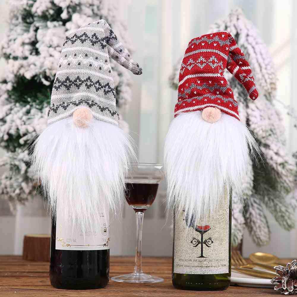 Assorted 2-Piece Wine Bottle Covers - Trendsi - Flyclothing LLC