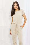 Culture Code Comfy Days Full Size Boat Neck Jumpsuit - Trendsi - Flyclothing LLC