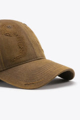 Distressed Adjustable Baseball Cap - Trendsi - Flyclothing LLC