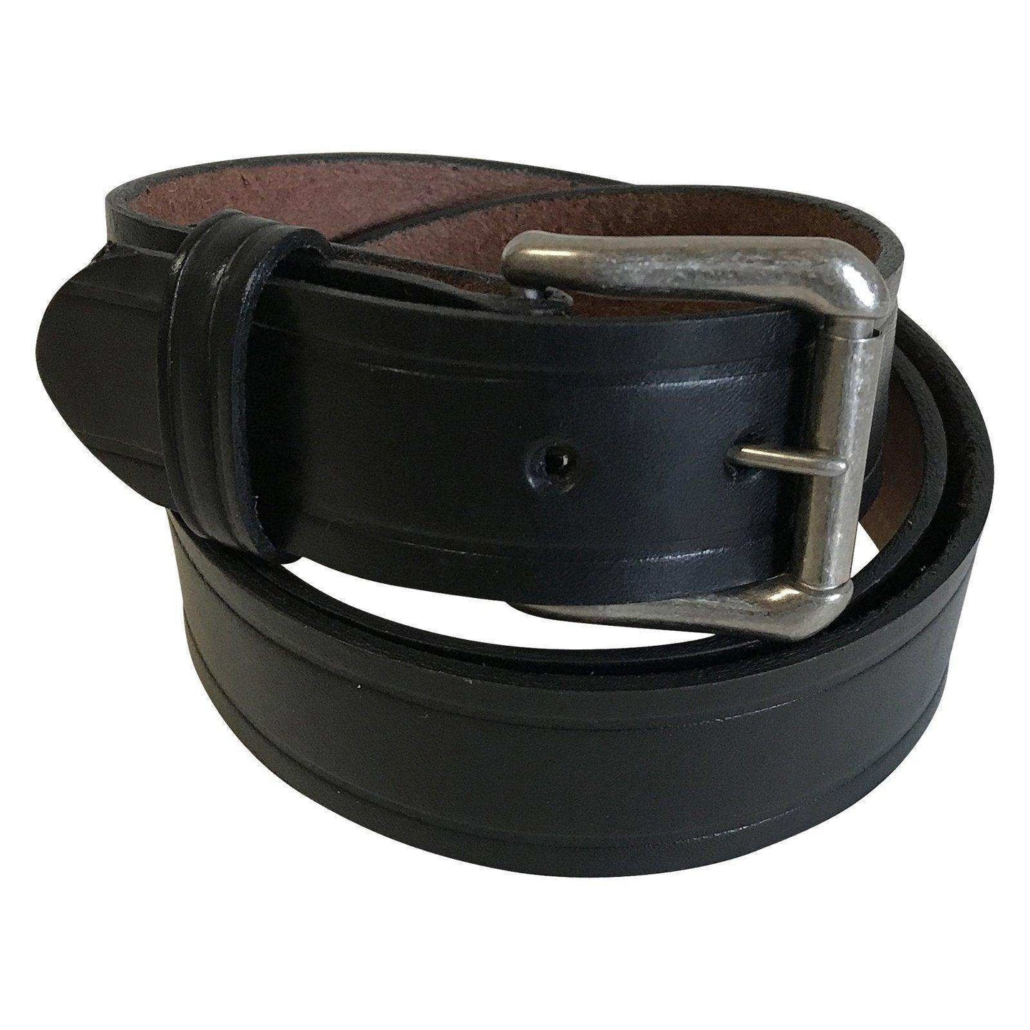 Classic Genuine Leather Western Belt (Black or Brown) - Rockmount Clothing - Flyclothing LLC