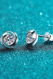 Feeling Fun Moissanite Stud Earrings - Trendsi