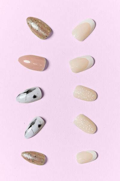 SO PINK BEAUTY Press On Nails 2 Packs - Trendsi - Flyclothing LLC