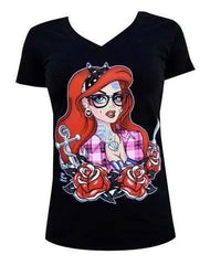 Lowbrow Tattooed Mermaid Tee - Flyclothing LLC