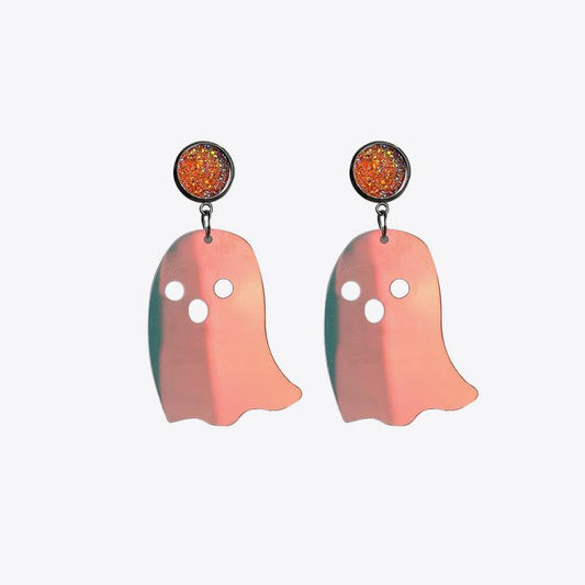 Ghost Shape Acrylic Dangle Earrings - Trendsi