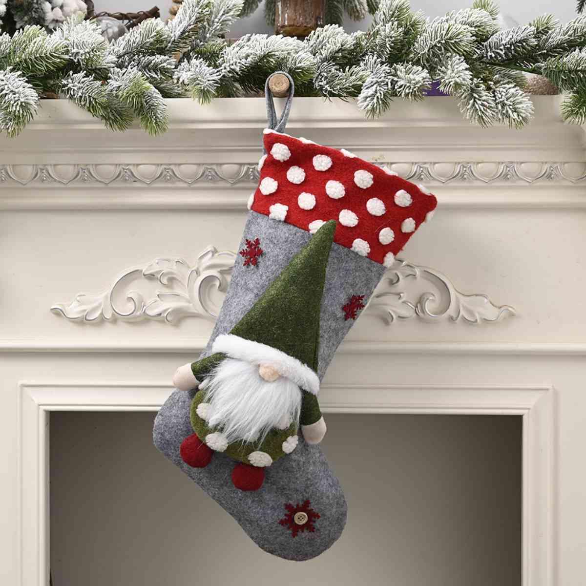 Christmas Stocking Hanging Widget - Trendsi