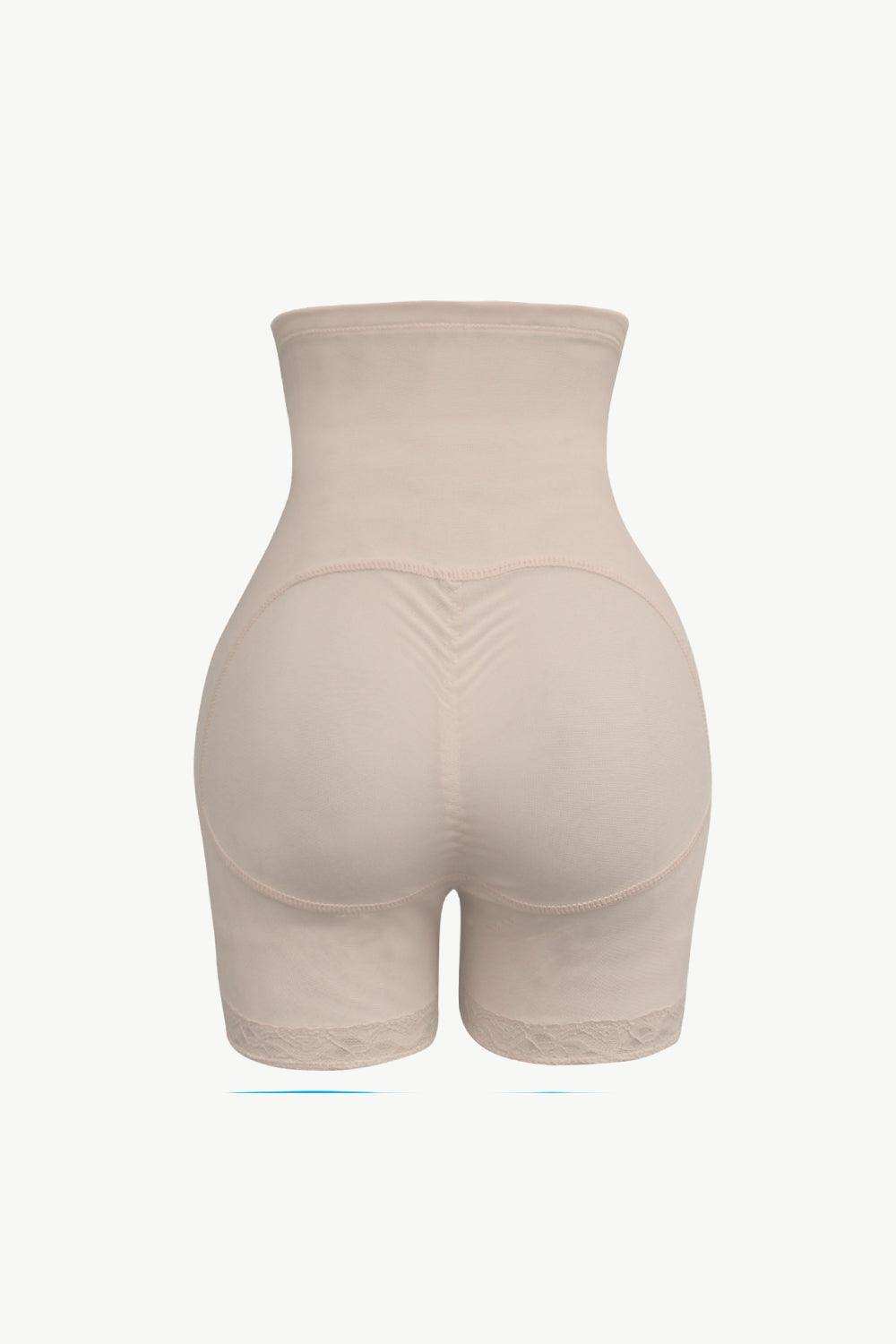 Full Size Hook-and-Eye Shaping Shorts - Trendsi - Flyclothing LLC