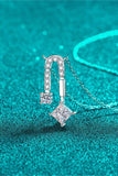 1.3 Carat Moissanite 925 Sterling Silver Necklace - Trendsi - Flyclothing LLC