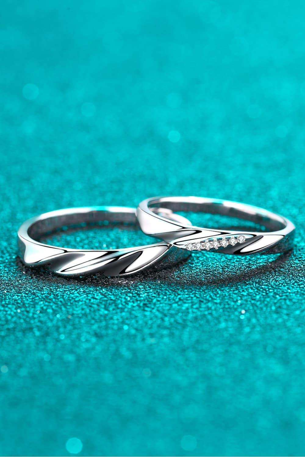 Minimalist 925 Sterling Silver Rhodium-Plated Ring - Trendsi - Flyclothing LLC