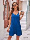 Spaghetti Strap Romper with Pockets - Trendsi - Flyclothing LLC